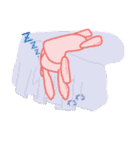 つぶれうさぎ（個別スタンプ：29）