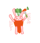 つぶれうさぎ（個別スタンプ：32）