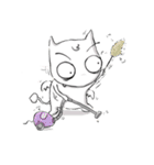 Devil boy（個別スタンプ：34）