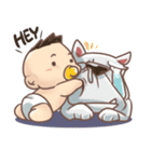 BABY x DOG（個別スタンプ：9）