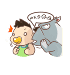 BABY x DOG（個別スタンプ：11）