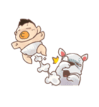 BABY x DOG（個別スタンプ：34）