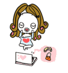 Present girl's life diary（個別スタンプ：28）