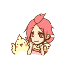 楓子とつくし（個別スタンプ：1）