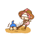 楓子とつくし（個別スタンプ：17）