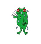 Bike ＆ Frog（個別スタンプ：4）