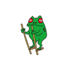 Bike ＆ Frog（個別スタンプ：26）