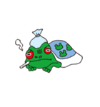 Bike ＆ Frog（個別スタンプ：27）