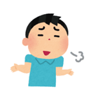 いらすとやの男の子（個別スタンプ：7）