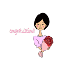 華麗子さん（個別スタンプ：7）
