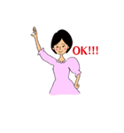 華麗子さん（個別スタンプ：18）