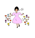 華麗子さん（個別スタンプ：36）