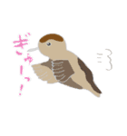 Lovely bird’s happy life（個別スタンプ：24）