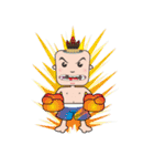 FIGHTING KID [NONG KANOMTOM]（個別スタンプ：9）