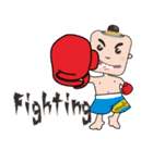 FIGHTING KID [NONG KANOMTOM]（個別スタンプ：17）