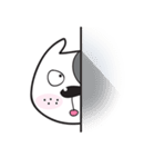 Funny pit bull head（個別スタンプ：36）