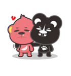 AuJiau Monkey ＆ CiaoHu Bear（個別スタンプ：9）