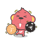 AuJiau Monkey ＆ CiaoHu Bear（個別スタンプ：17）