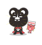 AuJiau Monkey ＆ CiaoHu Bear（個別スタンプ：34）