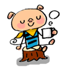 森のメッセンジャー・ピギー（個別スタンプ：3）