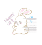 癒し系☆うさぎのもちゃび。（個別スタンプ：14）