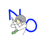 なで肩社員ハヤサカさん（個別スタンプ：33）