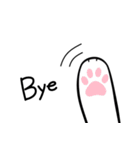 ハチワレ靴下猫（個別スタンプ：23）