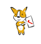 Mr. Sunshine corgi（個別スタンプ：34）