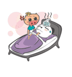 Hero Panda and Princess Pig（個別スタンプ：5）