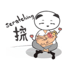 Hero Panda and Princess Pig（個別スタンプ：19）