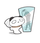 Hero Panda and Princess Pig（個別スタンプ：25）
