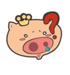 Hero Panda and Princess Pig（個別スタンプ：36）