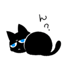黒猫（個別スタンプ：10）