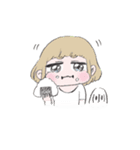 もぶ と ぼぶのおなご（個別スタンプ：37）