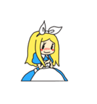 わさわさアリス（個別スタンプ：4）