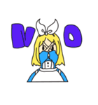 わさわさアリス（個別スタンプ：7）