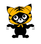 ほっかぶり猫のマイティ（個別スタンプ：6）