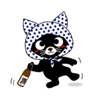 ほっかぶり猫のマイティ（個別スタンプ：25）