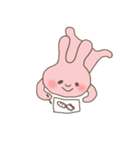 girl ＆ usasa（個別スタンプ：14）