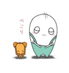 わっくんとラッキー（個別スタンプ：36）