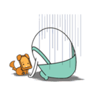 わっくんとラッキー（個別スタンプ：37）