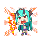 魔乙女-まおとめ（個別スタンプ：40）