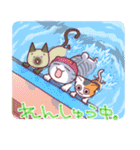 夏ニャゴス(日本語版)（個別スタンプ：12）