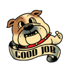Mr.Bulldog（個別スタンプ：18）
