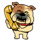 Mr.Bulldog（個別スタンプ：35）