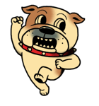 Mr.Bulldog（個別スタンプ：40）