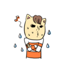 ねこ氏（個別スタンプ：25）