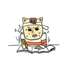 ねこ氏（個別スタンプ：40）