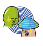 まめときのこ（個別スタンプ：14）