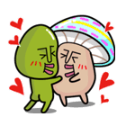 まめときのこ（個別スタンプ：32）